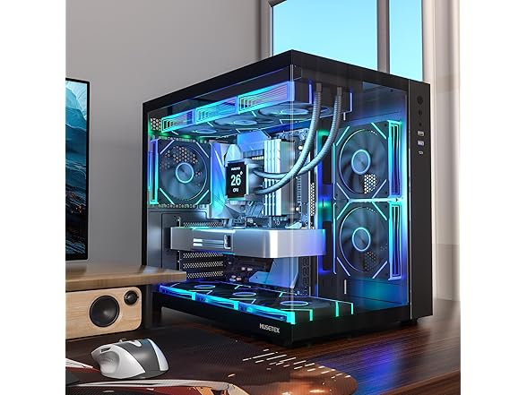 MUSETEX ATX PC Case Mid Tower