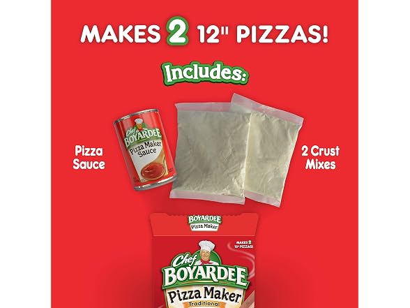 Chef Boyardee Cheese Pizza Maker, 31.85