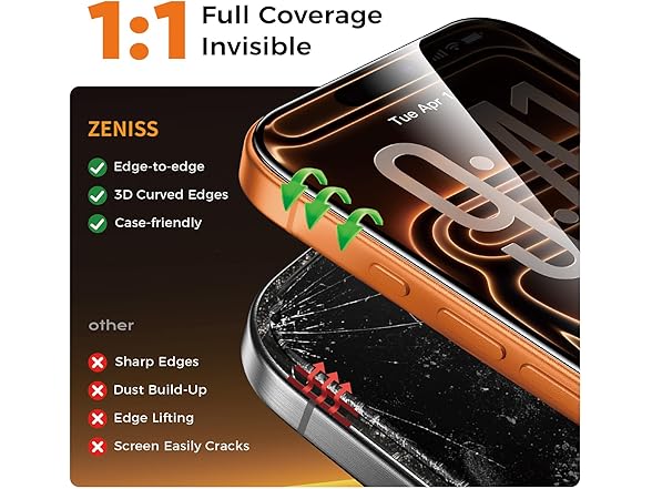 ZENISS Privacy Screen Protector