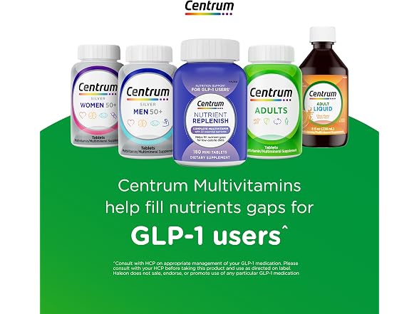 Centrum Minis Silver Multivitamin for Adults 50