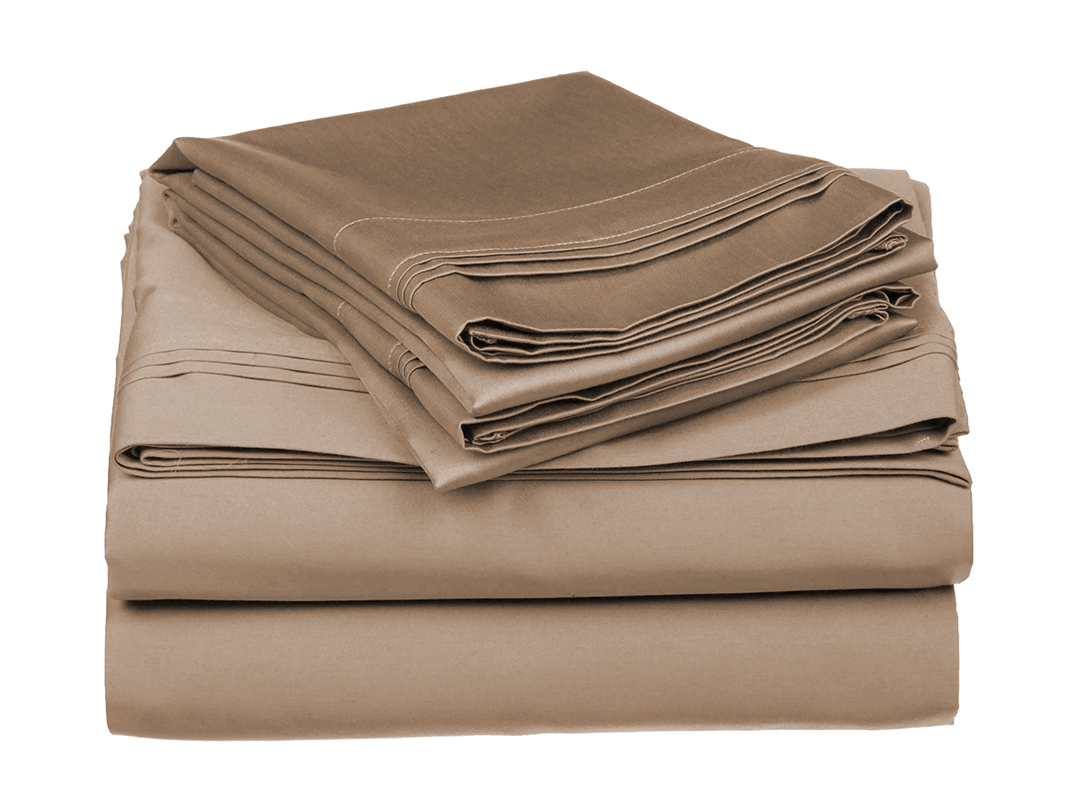 650 Thread Count Egyptian Cotton Solid Sheet Set - Gallery 30
