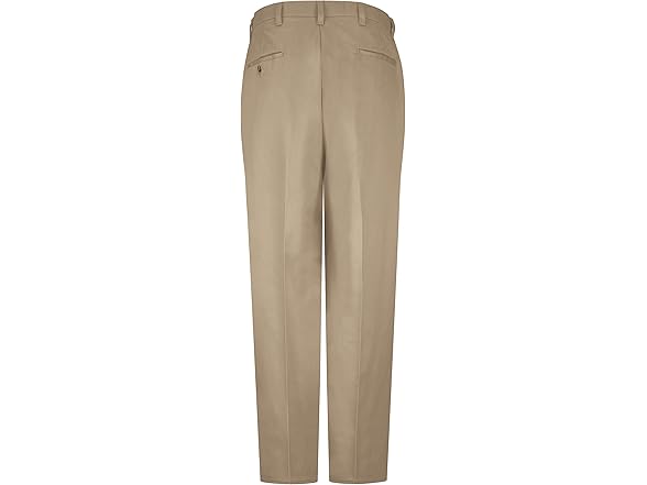 Red Kap Men Plain Front Cotton Pant