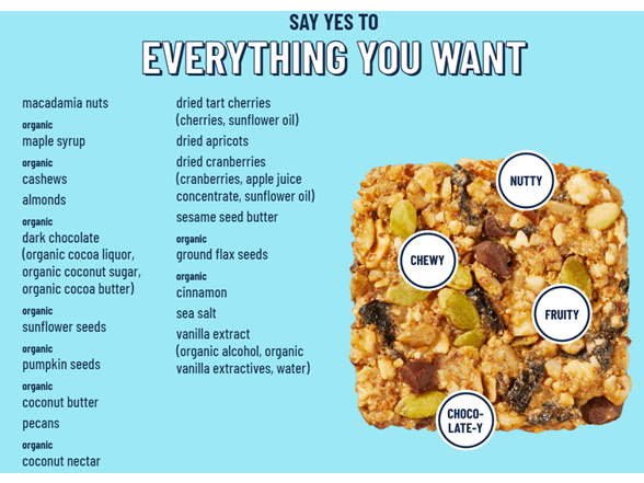 (18ct) YES BAR Gluten-free Snack Bars - Salty Sweet