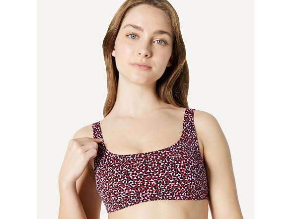 Amazon Essentials Women Squareneck Swim Bikini Top
