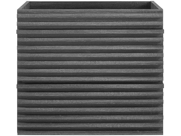 24 in. Render WALL-Mount Bathroom Vanity Cabinet, Charcoal