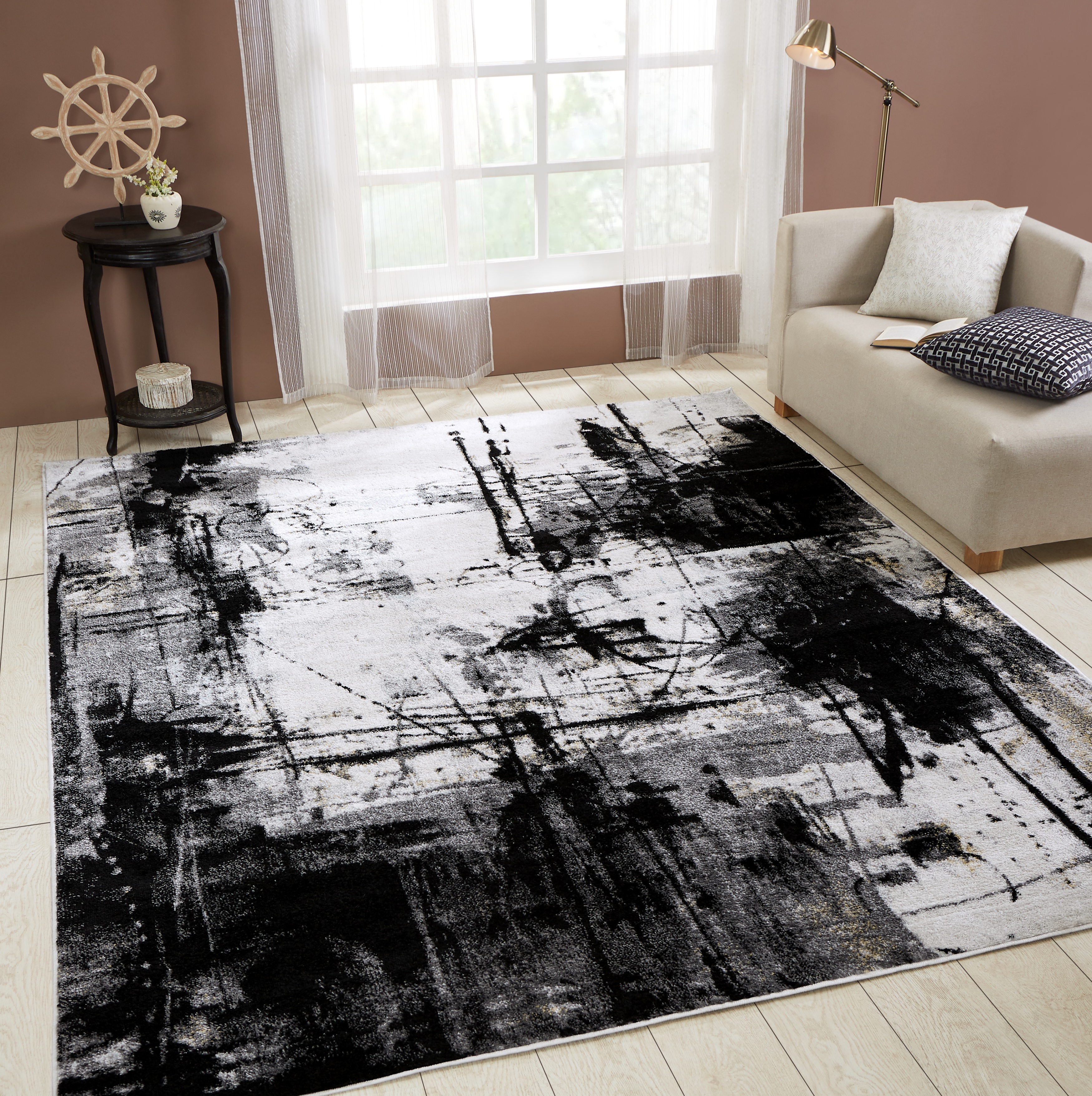 Solstice Abstract Area Rug - Gallery 10