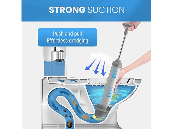 Lagwry AAP-Tool-329 High Pressure Toilet Plunger