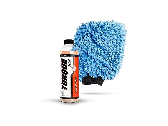 Decontamination Soap 8oz + Wash Mitt