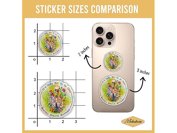 MOKOBOIZ It's Okay to Not Be Ok Stickers