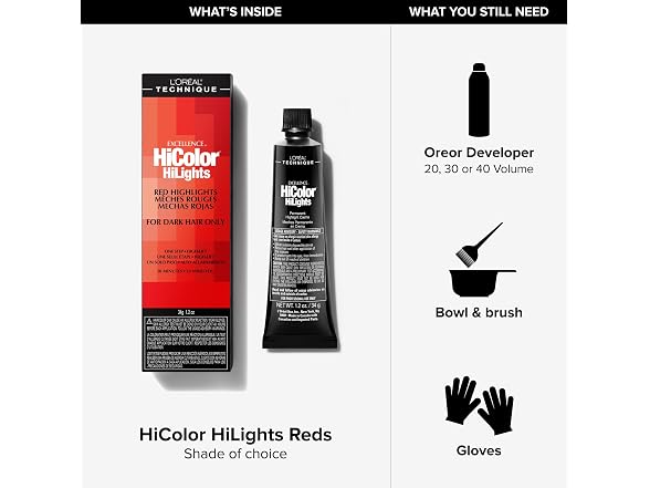L'Oréal Technique HiColor Red