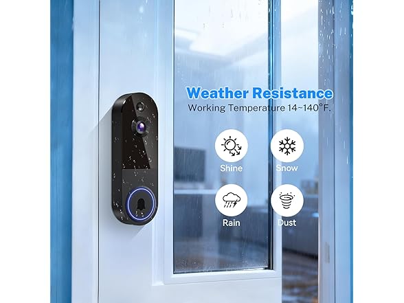 BlazSync Wireless Video Doorbell Camera