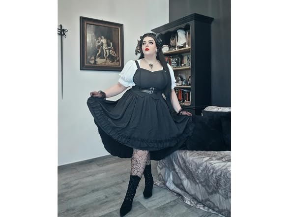 Scarlet Darkness Women (XL) Steampunk Dress Dress
