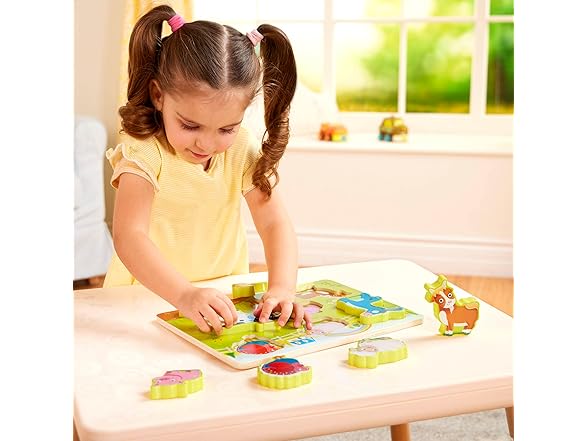 Farm Animals - Wooden Chunky Puzzle