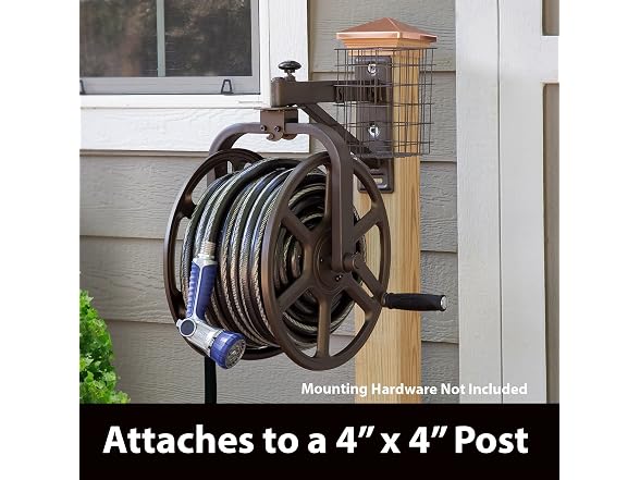 Liberty Garden Multi-Directional Garden Hose Reel