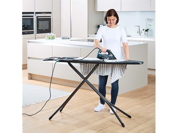 Minky Homecare Ergo Ironing Board, Black and Blue