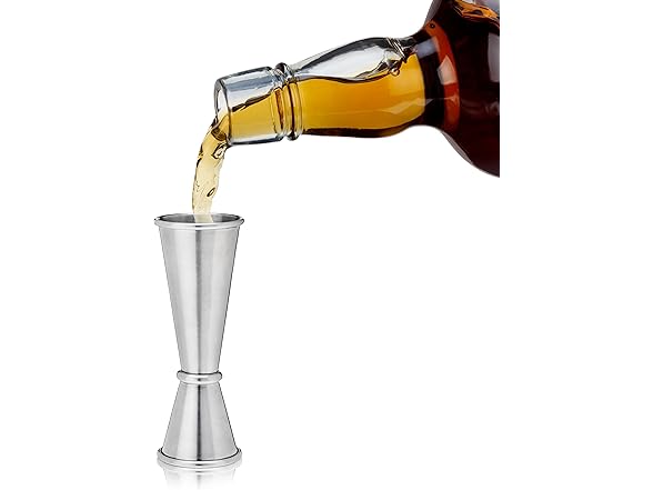 Double Jigger 1oz and 2oz Stainless