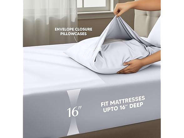 Utopia Bedding Full Sheet Set (White)