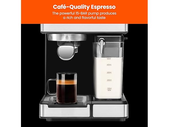 Chefman 6-in-1 Espresso Machine