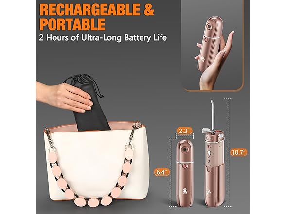 CrazyColt Portable Water Flossers