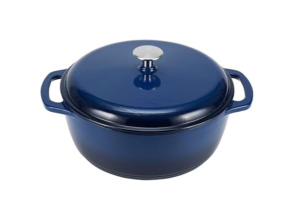 Amazon Basics Enameled Cast Iron