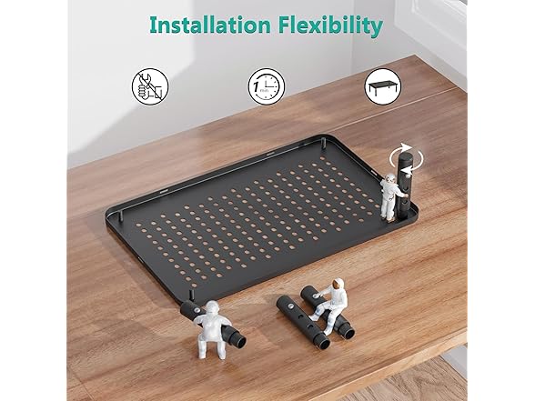 (2 Pack) WALI Desk Monitor Riser