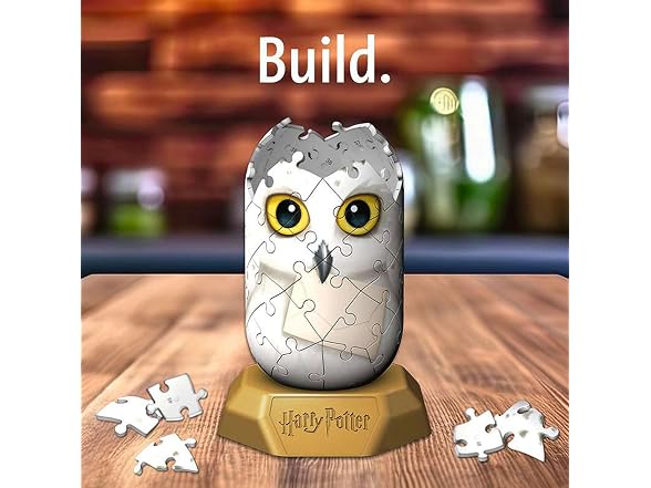 Ravensburger Hylkies: Hedwig 54 Piece Collectible 3D Puzzle