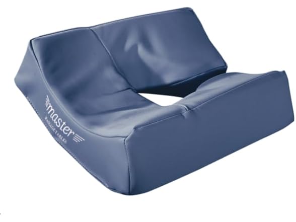 Master Massage Memory Foam Face Cushion Blue