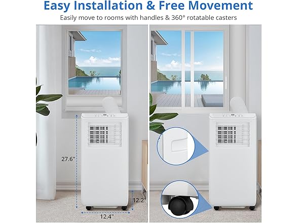 GarveeTech 8000Btus Portable Air Conditioner