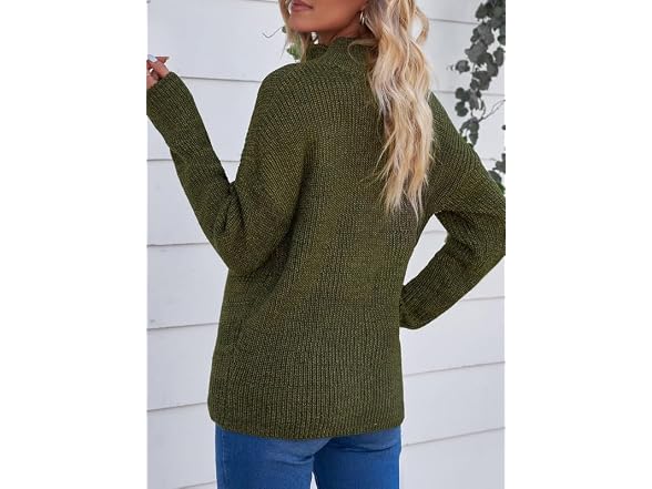 Dokotoo Women (M) Zip Fall Winter Outfits Sweaters
