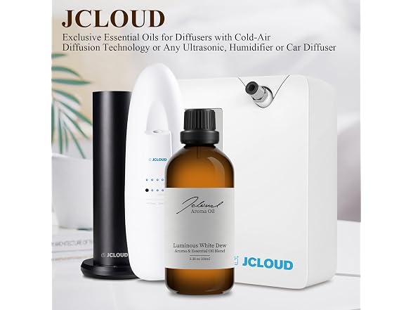 JCloud Luminous White Dew Diffuser Oil 3.38 oz