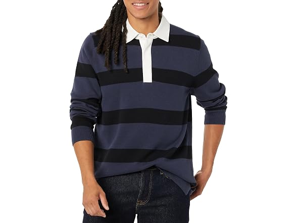 Amazon Essentials Men Rugby Sweater