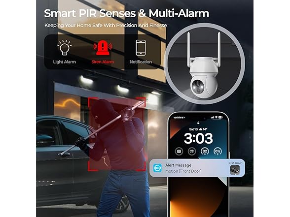 TOVDOR Home Security Camera System