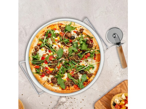 Le Regalo 3 Piece Pizza Stone Set