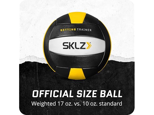 SKLZ Setting Trainer for Volleyball Setting Training Weighted Ball - Gallery 7