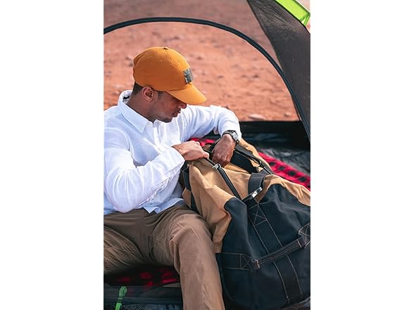 Stansport 2 Tone Zippered Duffel Bag 36" Length (1240)