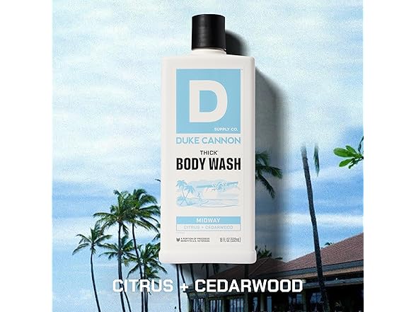Duke Cannon Supply Co. Thick High Viscosity Body Wash