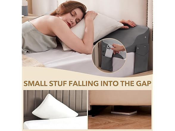 Paxato Twin Size Bed Wedge Pillow