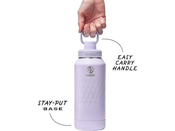 Takeya Sport 32 oz Triple-Insulated Water Bottle