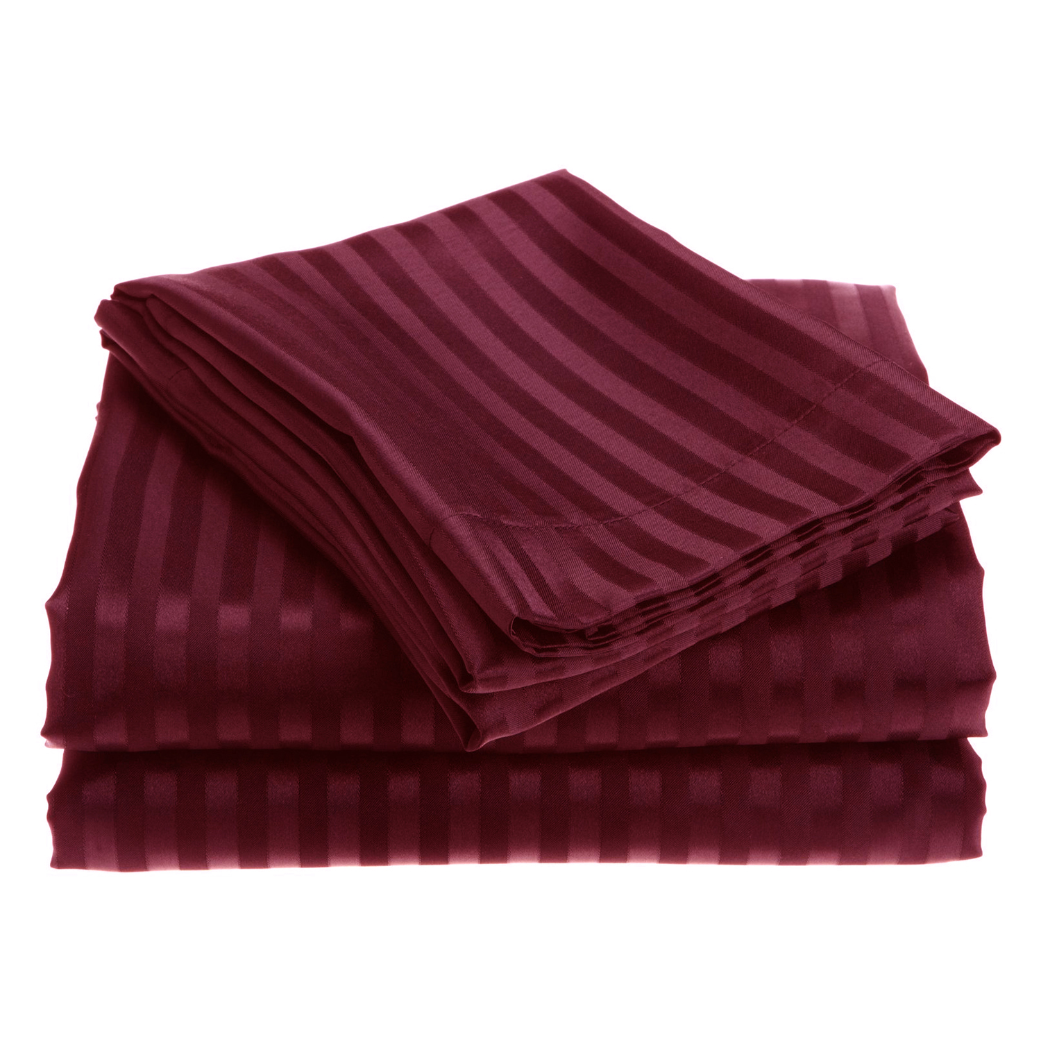 4-Piece Dobby Stripe Bed Sheet Set - Gallery 31