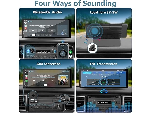 9.3" CarPlay Screen w/ GPS & Speakers