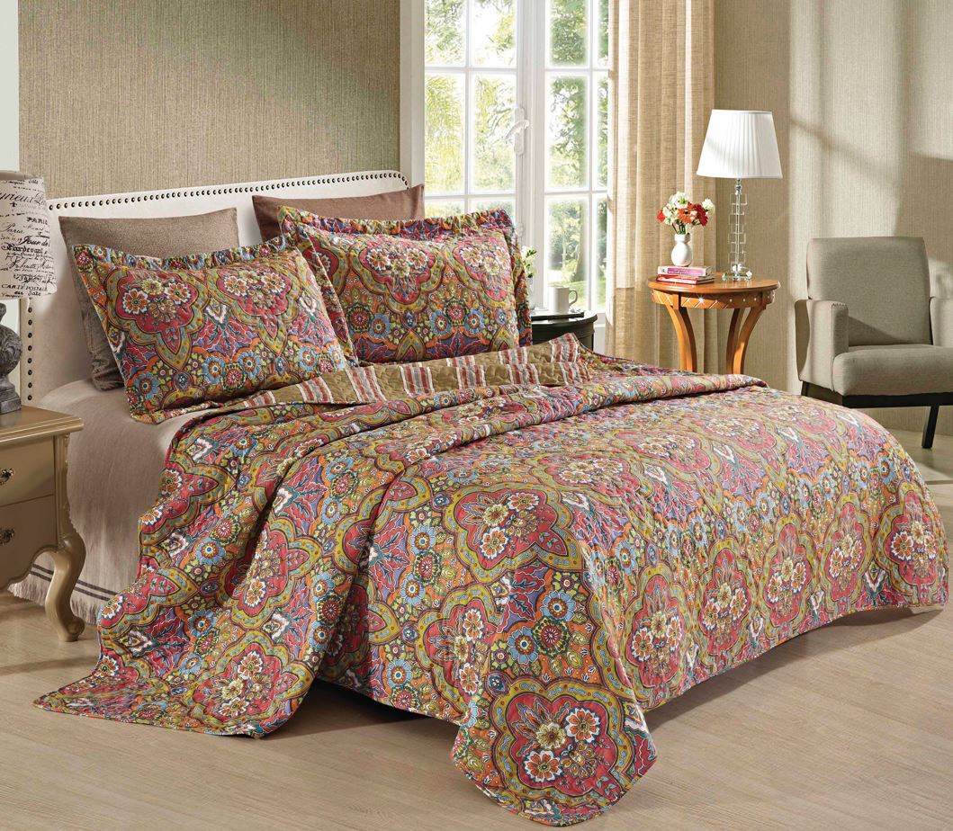 Virah Bella Collection Quilt Set - Gallery 10