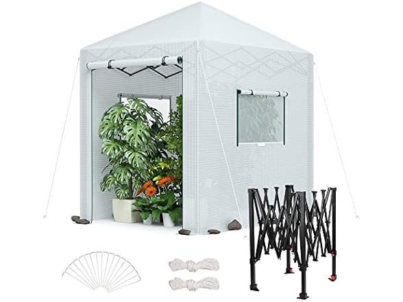 WORKPRO Greenhouse, 94" x70" x98" Blue