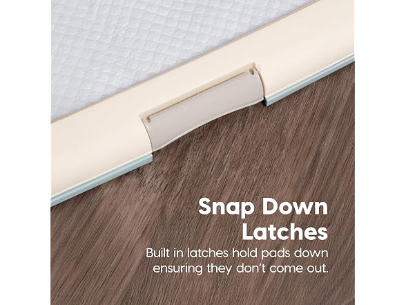 IRIS USA Pee Pad Holder, Fits 17x23 Pads, Blue