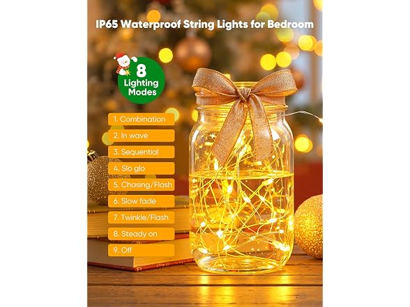 Minetom 12 Pack Fairy Lights