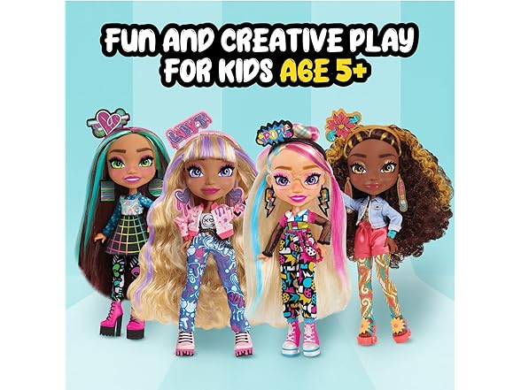 Just Play Art Squad Nene 10-inch Doll & Accessories