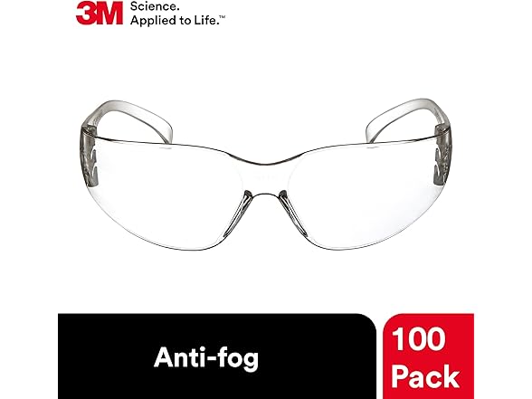 3M Virtua Protective Eyewear 100 Pack