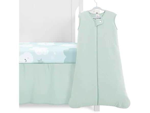 Evolur Dreamer 3 Piece Mini Crib Bedding Set