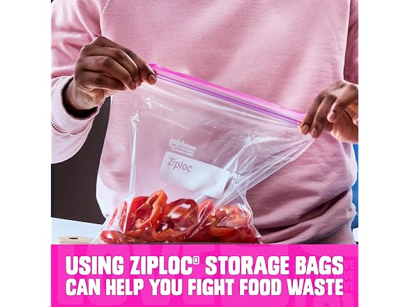 Ziploc Quart Food Storage Bags