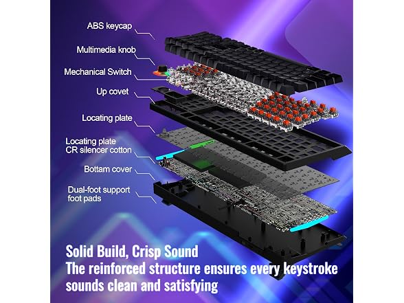 Gegago Mechanical Gaming Keyboard 98Key