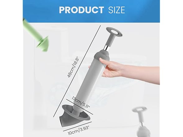 Lagwry AAP-Tool-329 High Pressure Toilet Plunger